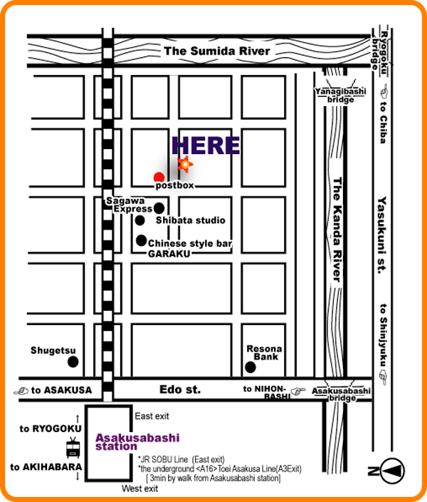 map to Tokyodo International: Karate Uniform from Japan(Karategi,wear,clothes,manufacturer,maker,wholesaler)